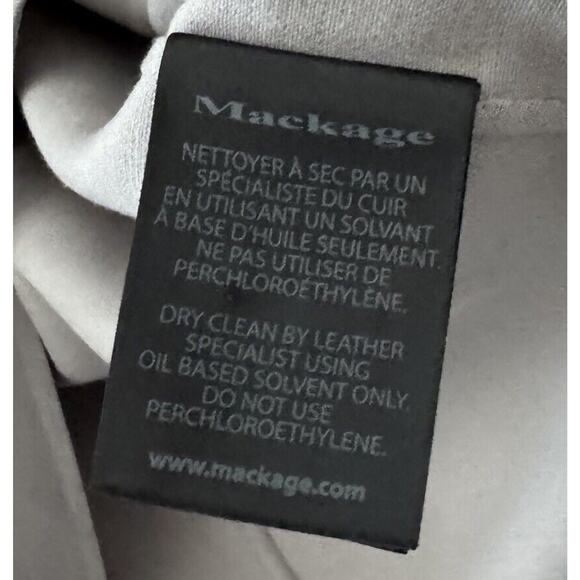 MACKAGE Loni Coat Trench Wrap Drape Wool Lightweight Classic Minimalist Gray XS - Picture 10 of 16